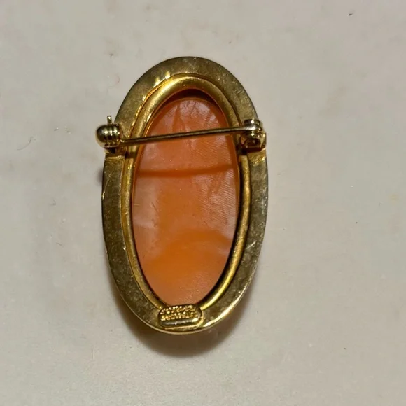 Vintage Catamore 12 Carat Gold Filled Cameo - Picture 2 of 8